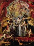 The Exchange of Princesses Peter Paul Rubens